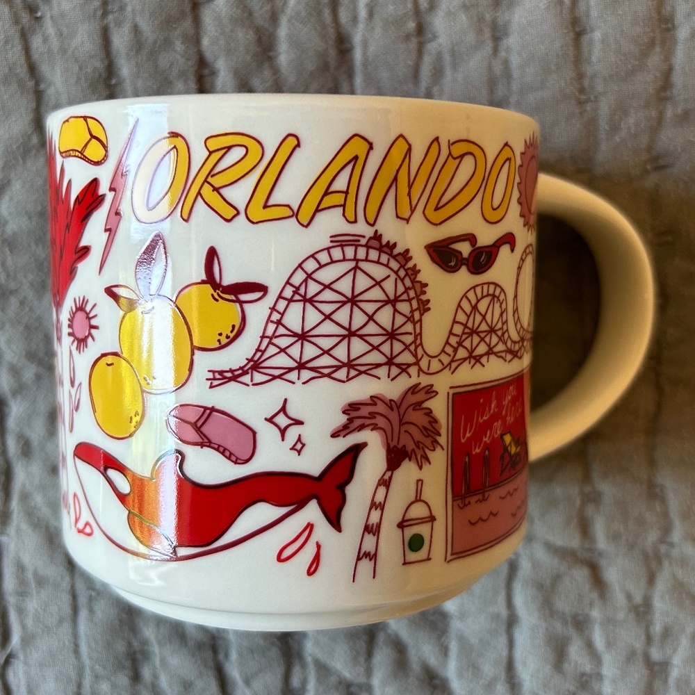 Starbucks Orlando 2023 Been There Series Mug